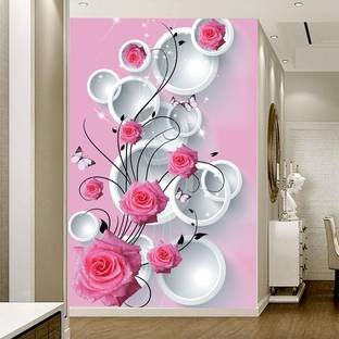 HD RAPID DESIGN Wall Painting Scenery for Home Decor, Office etc (Self Adhesive Vinyl , 20 inch x 40 inch) Digital Reprint 40 inch x 20 inch Painting