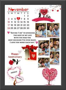 SFG Anniversary Frame A4 Acrylic 12 inch x 9 inch Painting