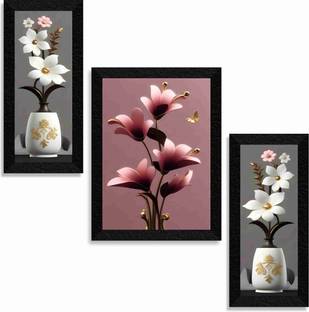 saf beautiful flower Premium wall decoration, living room Digital Reprint 14 inch x 24 inch Painting