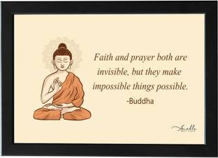 Amable Arts photos with frame | Buddhism, Buddhist Quotes Posters Frame Digital Reprint 14 inch x 20 inch Painting