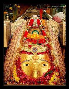 MHridayCraft MHC - Kalka mata ji 1 Digital Reprint 12 inch x 9 inch Painting