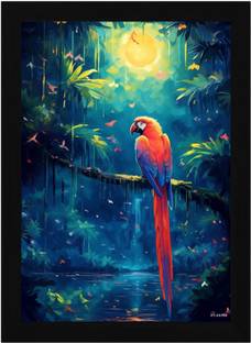 FRIZZY ARTS Digital Reprint 20 inch x 14 inch Painting