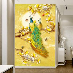HD रैपिड डिज़ाइन Wall Painting Scenery for Home Decor, Office etc (Self Adhesive Vinyl , 20 inch x 40 inch) डिजिटल रीप्रिंट 40 inch x 20 inch पेंटिंग
