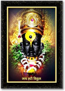 ARAAKA VITTHAL HARI photo frame (Wood Base and Front Laminated) Acrylic 18 inch x 12 inch Painting