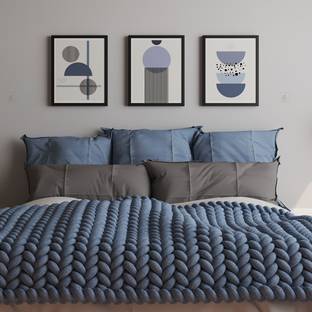 Art Street Abstract Contemporary Line Art Posters Geamatric Mid-century Modern Art Digital Reprint 17 inch x 13 inch Painting