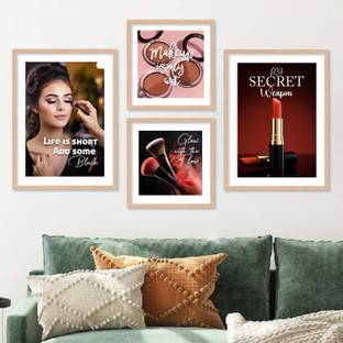 KOTART Makeup wall painting for wall hanging frames PaintingBBR276 Digital Reprint 14 inch x 11 inch Painting