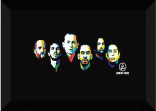saf 20 inch Linkin Park Wall Decor Self Adhesive Sticker