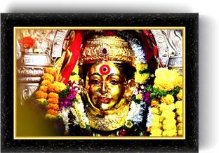 ARAAKA EKVEERA DEVI photo frame (Wood Base and Front Laminated) Acrylic 12 inch x 8 inch Painting