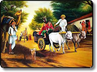 saf Traditional Nature Theme Wall Décor Digital Reprint 14 inch x 11 inch Painting