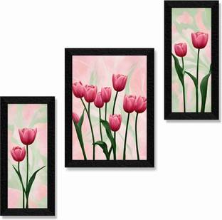saf beautiful flower Premium wall paintings for wall decoration, living room Digital Reprint 14 inch x 24 inch Painting