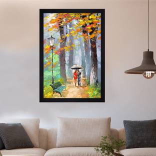 Gallery99 Modern Art Money Heist Texture Paper Frame Print Digital Reprint 13.25 inch x 19.25 inch Painting