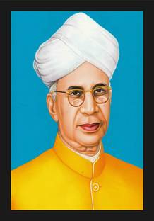 jog craft sarvepalli radhakrishnan photo|sarvepalli radha krishnan photo frame Digital Reprint 20 inch x 14 inch Painting