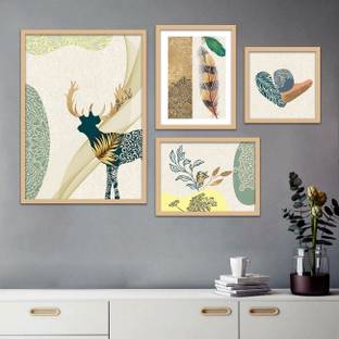 KOTART Arts Modern Wall Art Framed Painting For Home Decor | Wall Art Digital Reprint 17 inch x 13 inch Painting