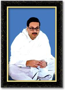 KSS ANUKUL CHANDRA CHAKRAVARTY (Wood Base and Front Laminated) Acrylic 18 inch x 12 inch Painting