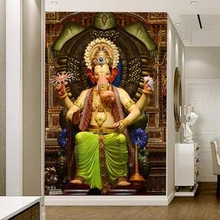 All Your Design Wall Painting Scenery for Home Decor, Office etc (Self Adhesive Vinyl , 28 inch x 56 inch) Digital Reprint 56 inch x 28 inch Painting