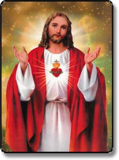 saf Lord Jesus Sparkle Coated Digital Reprint 13.25 inch x 9.25 inch Painting