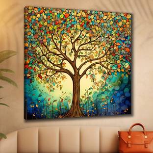 SAF Wooden Framed Nature Art Canvas Wall Painting for Home Décor and OfficeCR-254