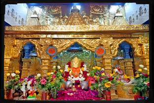 Threestar full size bageshwar dham balaji photo frame 12X8 inch Natural Colors 12 inch x 8 inch Painting