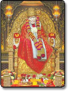 saf Sai Baba UV Textured Multi-Effect Painting Digital Reprint 14 inch x 11 inch Painting