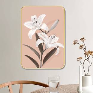 saf White Lily Wall Art Digital Reprint 24 inch x 18 inch Painting