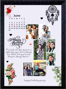 ER HANDICRAFT customize photo frame gift A4 size Digital Reprint 13 inch x 9.5 inch Painting