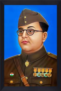 Gita Govinda Netaji Subhas Chandra Bose acrylic glass 10*14 inch Digital Reprint 14 inch x 10 inch Painting