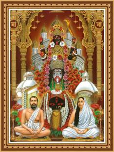 saf Kali ma religious wall painting for Home decorative Digital Reprint 12 inch x 9 inch Painting