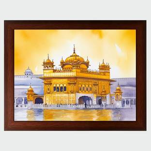 Harimandir Sahib Harimandir Sahib Digital Reprint 10 inch x 13.5 inch Painting Digital Reprint 10 inch x 13.5 inch Painting