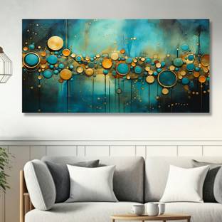saf Unframed Rolled Art Print Modern Art Canvas For Home Décor CR-208 Canvas 24 inch x 48 inch Painting