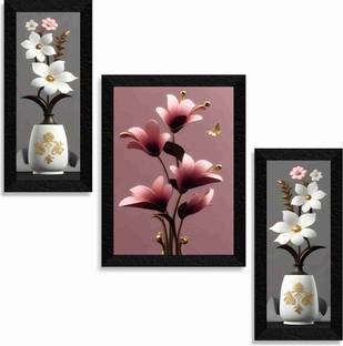 saf beautiful flower Premium wall decoration, living room Digital Reprint 14 inch x 24 inch Painting