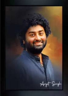 HSB INFRA Arijit Singh Photo Frame-Stylish Wall Art for Home,Office,or Music Lover's Decor Digital Reprint 12 inch x 8 inch Painting