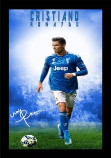 jog craft ronaldo photo frame| ronaldo photo Digital Reprint 14 inch x 10 inch Painting