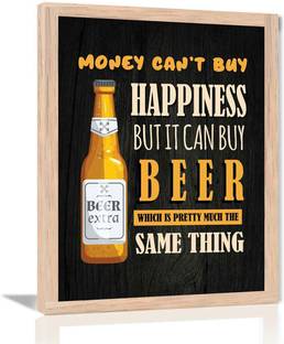 KOTART Bar Quotes For Living Room Office Décor Digital Reprint 14 inch x 11 inch Painting