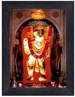 ag pro comfort Mehandipur Balaji Religious Wood Photo Frames Digital Reprint 10 inch x 8 inch Painting