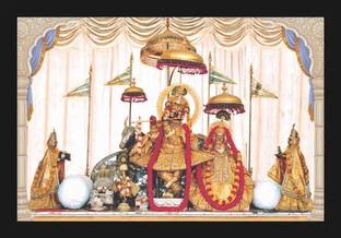 jog craft govind dev ji photo frame, govind dev ji photo, govind dev photo Digital Reprint 14 inch x 20 inch Painting