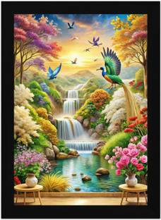 FRIZZY ARTS Digital Reprint 20 inch x 14 inch Painting