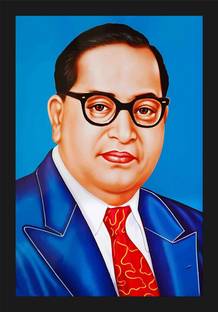 jog craft dr br ambedkar painting| dr ambedkar painting|bhm rao ambeddkar photo frame Digital Reprint 20 inch x 14 inch Painting