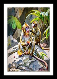 Mmory Elegant Wall Art Digital Reprint 18 inch x 12 inch Painting