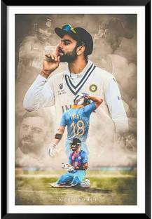 MHridayCraft MHC- VK 13 photo frame Digital Reprint 12 inch x 9 inch Painting