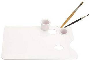 Eascan Art Plastic 3 Paint Wells Palettes