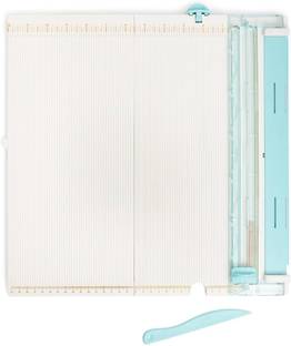R H lifestyle Multi-Function Scoring board with Paper trimmer 12 x12 inch Rubber Grip Cutting Mat