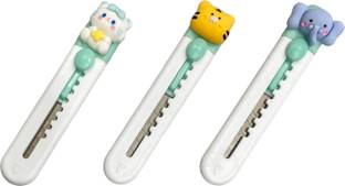 DC DECORIO Art & Craft Stationery Paper Cutter Knife Plastic Grip Hand-held Paper Cutter
