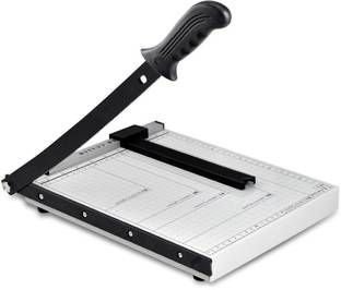 SOCHEP Paper Cutter A3 Heavy Duty Professional Paper Trimmer, Guillotine Craft Machine Plastic Grip Hand-held Paper Cutter