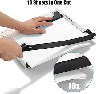 canoff Paper Cutter A4 Heavy Duty Professional Paper Trimmer, Guillotine Craft Machine Plastic Grip Guillotine Paper Cutter