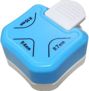 ART RANGER 3 in 1 Corner Cutter Punch Size R4mm, R7mm and R10mm Rounder for Paper Craft Plastic Grip Corner Paper Cutter