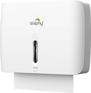 DOLPHY Wall Mounted Multifold Mini Hand Towel-White Paper Dispenser