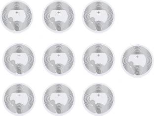 linqs NTAG213 Rewritable NFC Tag Sticker | 144 Bytes Memory | For All NFC Devices (Set of 10 ) NFC Paper Label
