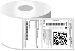 My Machine Thermal 400 Shipping Labels Printer Sticker Roll (White, 3" x 5") Pack of 1 STICKER Paper Label