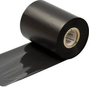 True-Ally 1 roll of 105 X 300 Meters Thermal Transfer Barcode Labels Ribbon Premium Wax for Printer TSC, Zebra, Citzen, Datamax, Thosiba, Sato Etc. Premium Wax Ribbon coated outside Paper Label