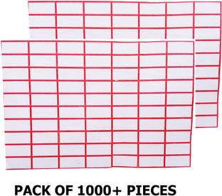 Printon 1000 Pcs Price Tag Label Sticker MRP Sticker (30x10 mm) Self Adhesive Paper Label